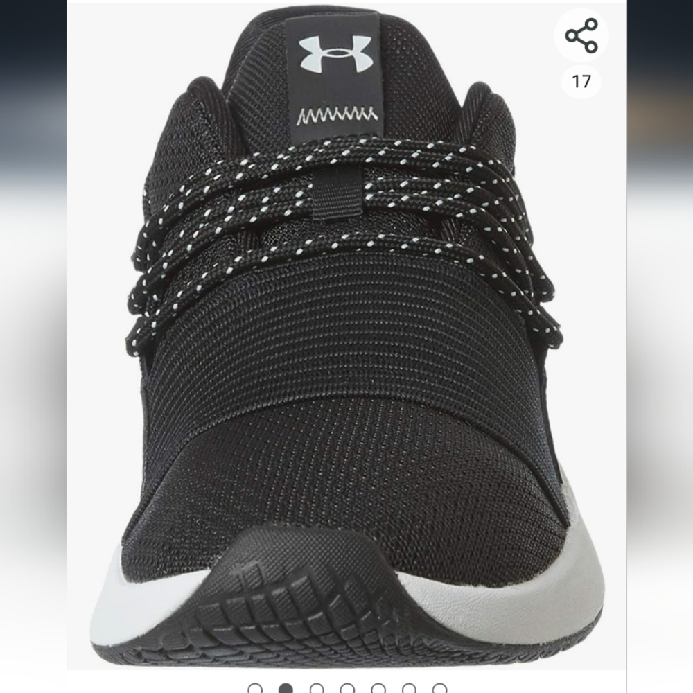 BNIB Under Armour women's charged breathe lace shoes